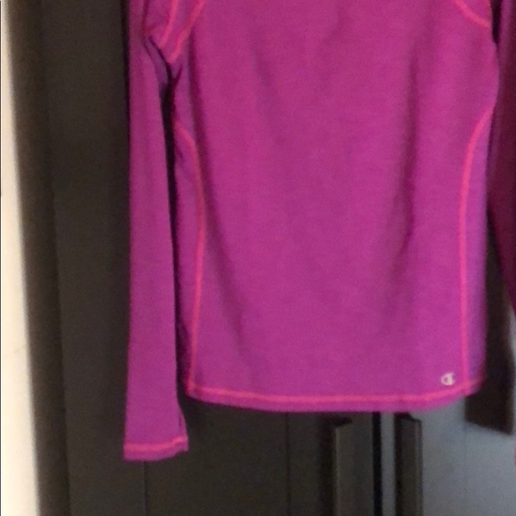 Champion long sleeve raglan workout top S - Picture 6 of 14